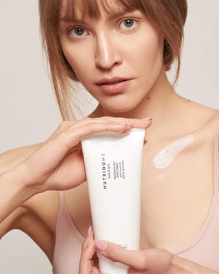 Nutridome crème corporelle hautement hydratante pour peaux sèches à l'huile de lin - 2