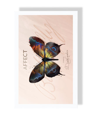 Palette de maquillage papillon Affect Professional Cosmetics avec fards à joues et poudres bronzantes - 5