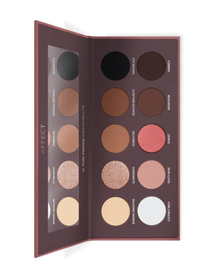 Palette de fards à paupières compacts longue tenue Pure Passion Affect Professional Cosmetics - 2