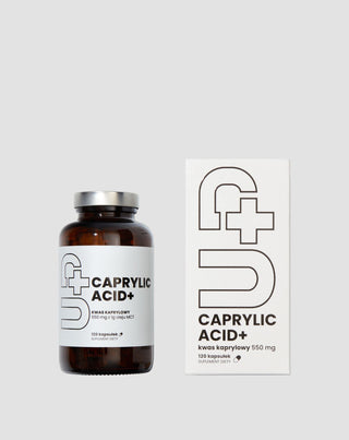 UP Caprylic acid+ supplement ter ondersteuning van het spijsverteringscomfort en de darmgezondheid UP Health Pharma 120 capsules - 3