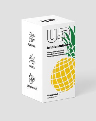 Supplément UP Implantation+ pour les femmes qui souhaitent devenir enceintes UP Health Pharma - 1
