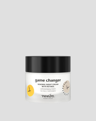 Crème visage au rétinol naturel Game Changer 30 ml Resibo - 1