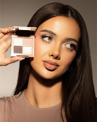 Palette de quatre fards à paupières aux teintes neutres Mini Diary Everybody London - 3