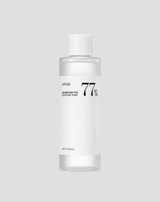 Tonique visage apaisant Heartleaf 77 % à l'extrait de feuille de sarriette ANUA - 1