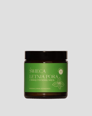 Bougie parfumée à la citronnelle et à la menthe Mglife Summer Season - 1