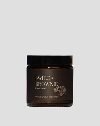 Bougie vegan au colza Mglife Raspberry Brownie 120 ml - 1