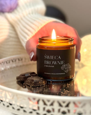 Bougie vegan au colza Mglife Raspberry Brownie 120 ml - 3