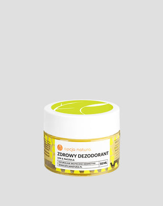 Déodorant Crème Naturel - Déodorant Sain aux Graines de Lin et au Patchouli Opcja Natura - 1