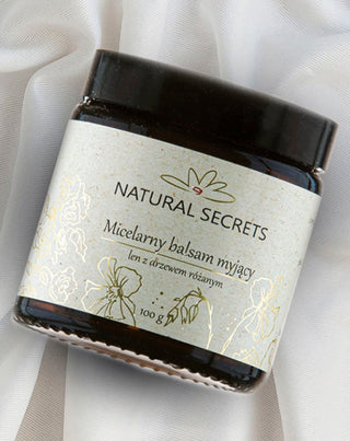 Baume démaquillant micellaire Natural Secrets au beurre de mangue adapté aux peaux sensibles - 2