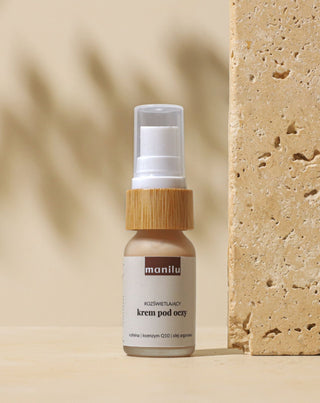 Crème contour des yeux éclaircissante jour et nuit à la caféine et à la coenzyme Q10 Manilu - 4