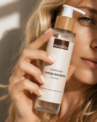 Essence micellaire rafraîchissante Manilu pour démaquiller et apaiser les irritations au D-panthénol - 2