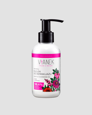 Vianek verzachtende make-up remover olie voor ogen, gezicht en lippen met kamille maceraat - 1