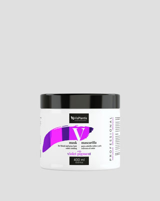 Masque colorant rafraîchissant pour cheveux blonds et gris Professional Vis Plantis - 1