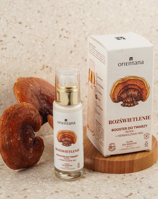 Booster éclaircissant aux adaptogènes Reishi et Rhodiola Rosea Orientana - 2