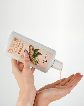 Shampoing capillaire ayurvédique au gingembre et à la citronnelle Orientana - 2