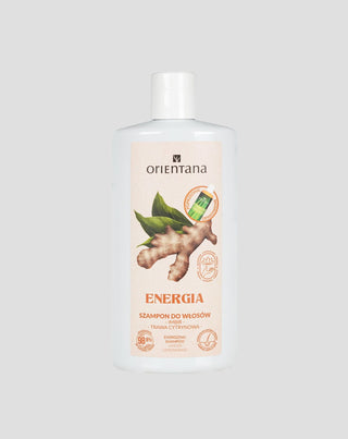 Shampoing capillaire ayurvédique au gingembre et à la citronnelle Orientana - 1