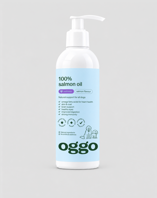 Zalmolie voor honden Omega-3 EPA en DHA voor hart, hersenen en weerstand Oggo 250 ml - 1