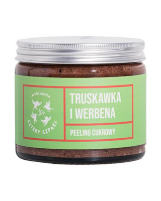 Gommage corporel raffermissant et lissant à la fraise et à la verveine Mydlarnia Cztery Szpaki - 1