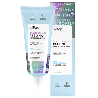 Gommage trichologique du cuir chevelu au parfum d'un cocktail tropical rafraîchissant so!flow - 1