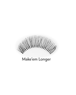 Cils artificiels 2D Bamm!Lashes pour applications multiples pour un effet Make'em Longer naturel - 2