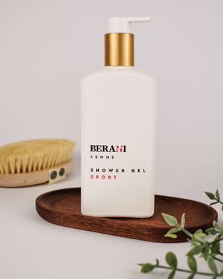 Gel douche sportif naturel Berani Femme pour nettoyer votre peau après un entraînement intensif - 2