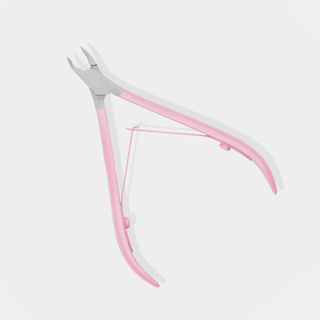 Coupe-cuticules professionnel You Beauty 3 mm avec manche rose satiné - 2