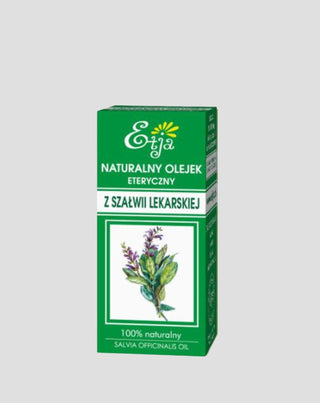 Natuurlijke etherische olie van salie met breed gebruik Etja - 1