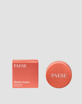 Kremowy róż do policzków w odcieniu koralowym Blush kissed 02 Paese - 5