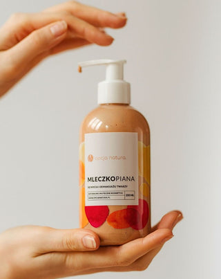 Hydraterende melk - Gezichtsreiniger en make-upverwijderaar Natura Option_1 - 2