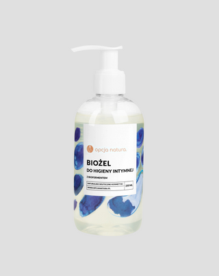 Zacht reinigende intieme hygiënegel met bioferment Biożel Opcja Natura - 1