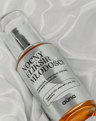 Nachtjeugdelixer met co-enzym Q10 voor de droge, vermoeide en rijpere huid Auna - 3