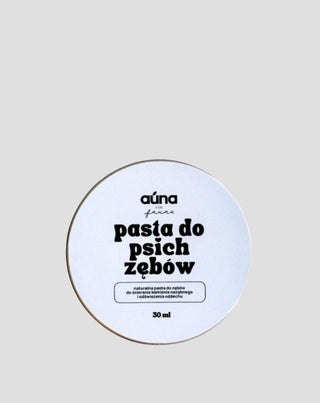 Auna For Fauna kokos- en bananentandpasta voor honden neutraliseert geurtjes en verwijdert tandsteen 30 ml - 1