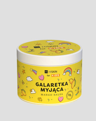 Gelewasmiddel voor baden voor kinderen gele mango salsa HiSkin for Kids - 1