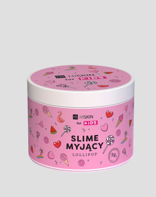 Slijm voor kinderen om in bad te gebruiken roze Lollipop HiSkin for Kids - 1