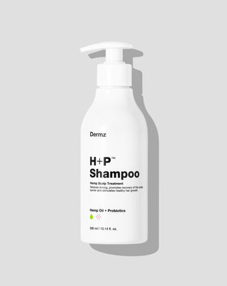 Hennep shampoo met probiotica tegen jeuk en schilfering van de hoofdhuid H+P Dermz - 1