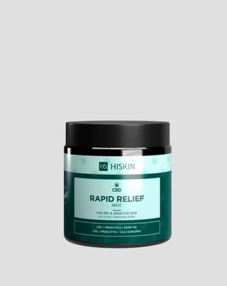 Zalf met CBD voor de verzorging van een droge huid met hennepolie Rapid Relief HiSkin - 1