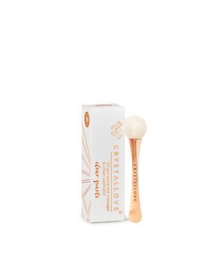 Masseur oculaire 3D avec cristal de roche et applicateur de crème Crystallove - 1