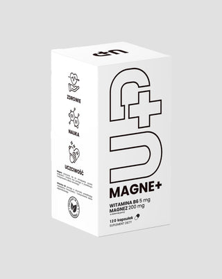 Complément alimentaire UP Health Pharma Up Magne + – magnésium avec la forme active de la vitamine B6, 120 capsules - 1