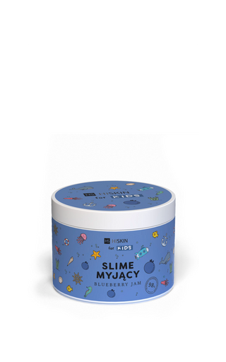 Slime de bain bleu à la confiture de myrtilles HiSkin for Kids pour enfants - 1