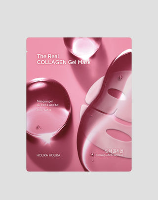 Hydrogel nachtmasker om de elasticiteit te verbeteren Het echte gelmasker Collageen Holika Holika - 1