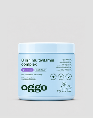 Multivitamine voor honden 8 in 1 voor weerstand, vacht en vitaliteit Oggo 180 g - 1