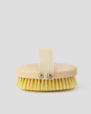 Brosse de massage sèche pour le corps en bois naturel et fibres d'agave n° 1 Hhuumm - 1