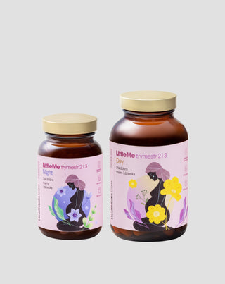 Complément pour soutenir le bon développement de la grossesse LittleMe Trimestre 2 et 3 Health Labs Care 150 capsules - 1