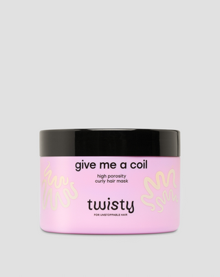 Masque Twisty pour cheveux bouclés et à haute porosité au beurre de karité et à l'huile de chanvre - 1