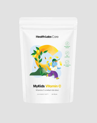 Gummies végétaliens à la vitamine C pour enfants MyKids Vitamin C Health Labs Care 60 unités - 1