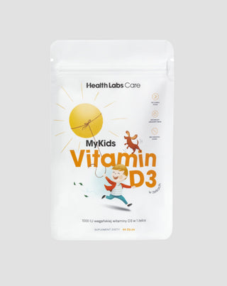 Vitamine D végétalienne pour enfants – MyKids Vitamine D3 dans les gummies Health Labs Care, 60 unités. - 1