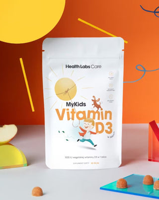 Vitamine D végétalienne pour enfants – MyKids Vitamine D3 dans les gummies Health Labs Care, 60 unités. - 2
