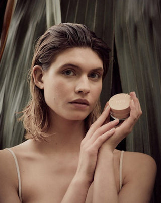 Poudre d'orge naturelle pour le visage, fixatrice et matifiante de maquillage Paese - 3