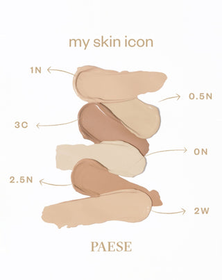Base de teint matifiante My Skin Icon Paese 0N albâtre - 4