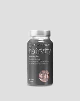 Hairvity Men Halier, comprimés contre la perte de cheveux pour hommes, 60 gélules - 1